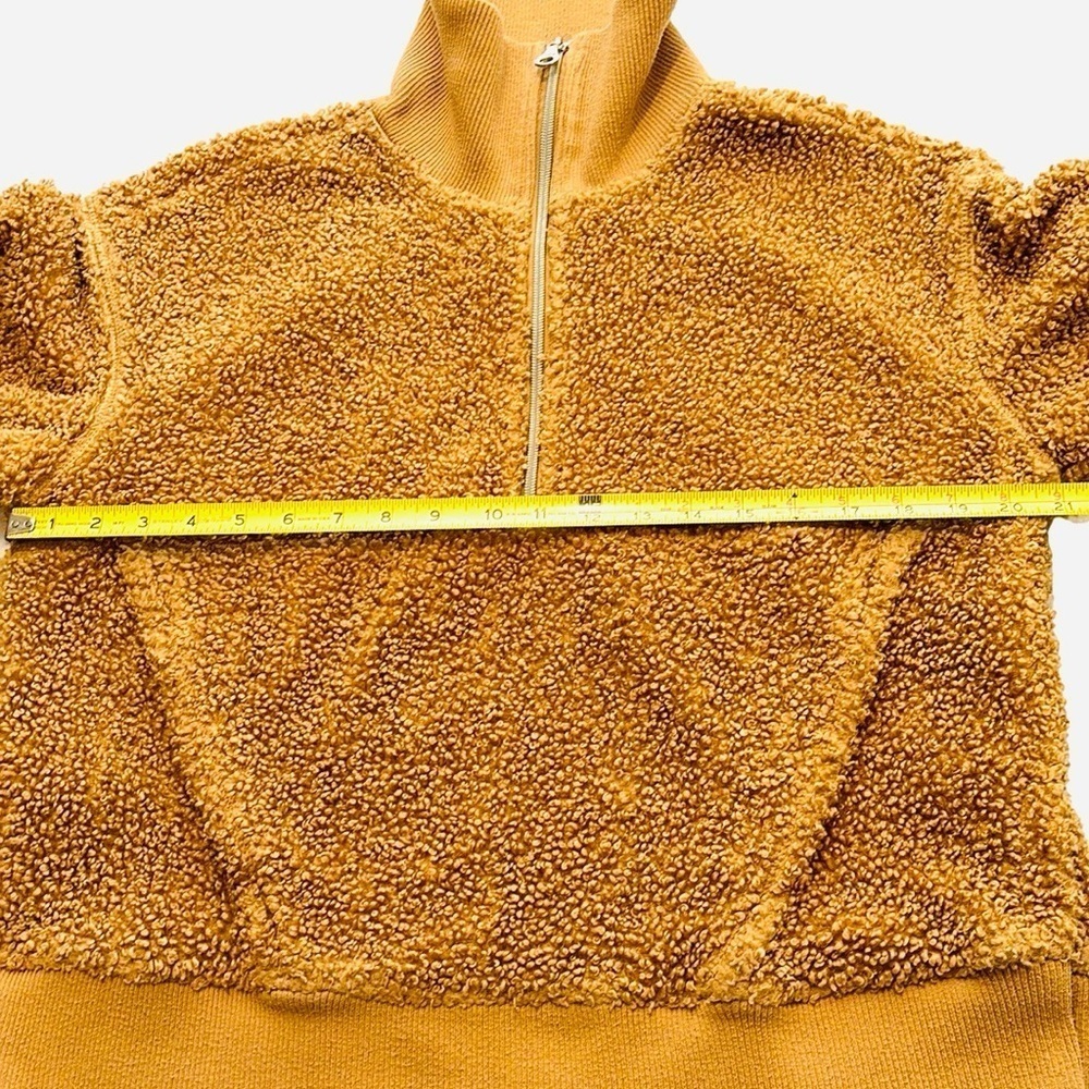 Joy Lab Sherpa Style Pullover, Size S, Gold - Picture 7 of 9